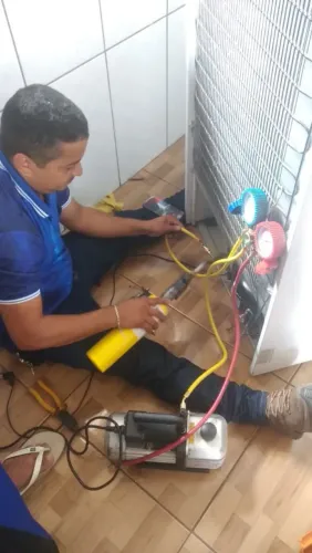 CARGA DE GÁS REFRIGERAÇÃO 