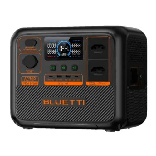 Bluetti AC70P com 1000w de Potência Bateria Lifepo4 864wh Original Temos 110v 220v