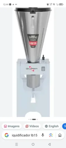 Vendo liquidificador industrial 15 litros MB 15