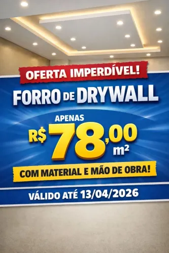 Forro t Drywall 