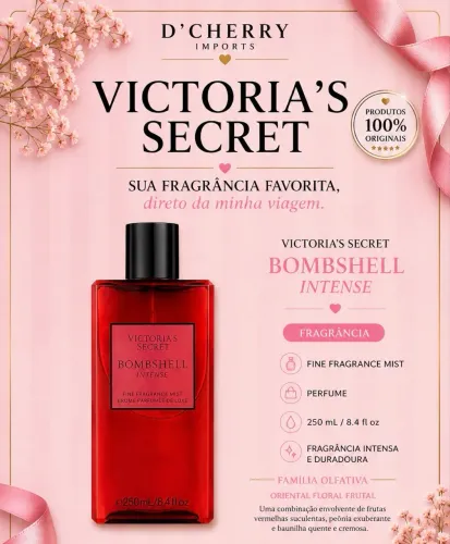 Victoria?s Secret Bombshell Intense 250 mL - 100% ORIGINAL 
