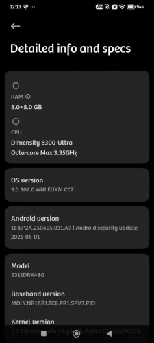 XIAOMI POCO X6 PRO 5G comprado no final de 2024