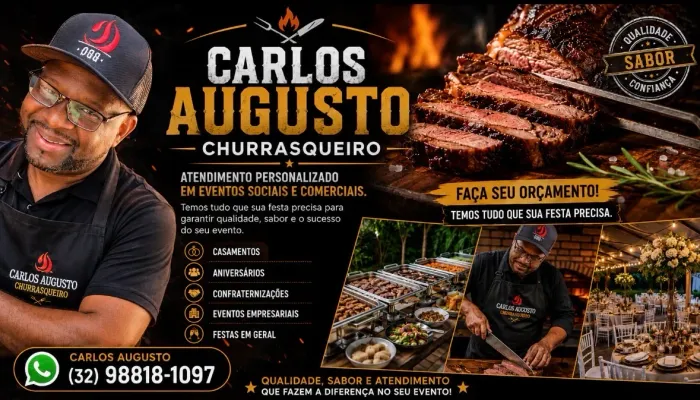 Churrasqueiro profissional 