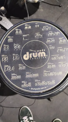 Pad de Estudo Drum Practice 12 "