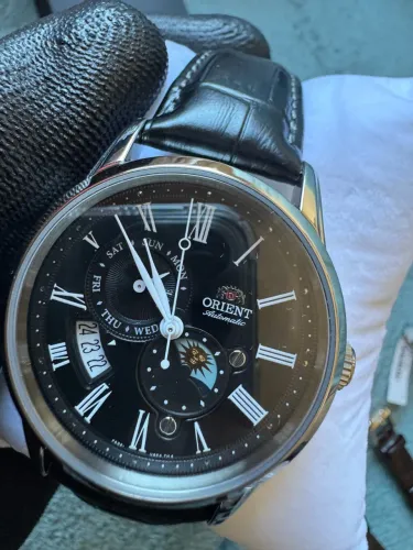 Orient Bambino Tre-date Sun&Moon exclusivo