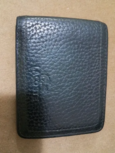 Carteira Masculina Lacoste em couro