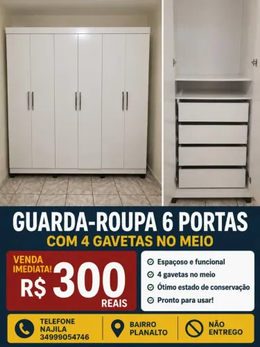 GUARDA ROUPA DE CASAL