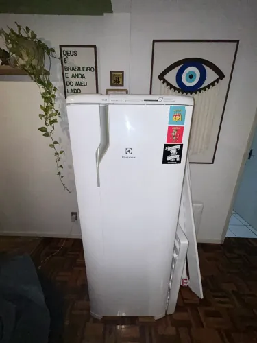 Geladeira eletrolux rfe39(não gela)