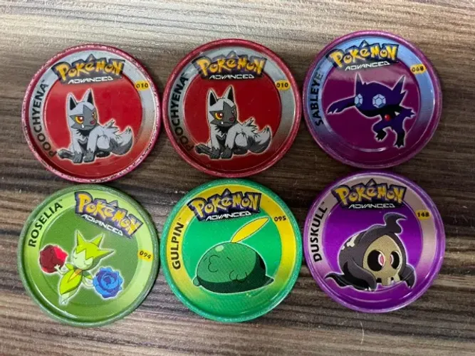 Tazos Pokémon Advance Panini
