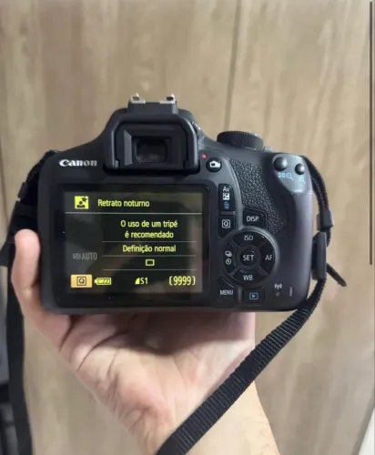 câmera cânon rebel t6 