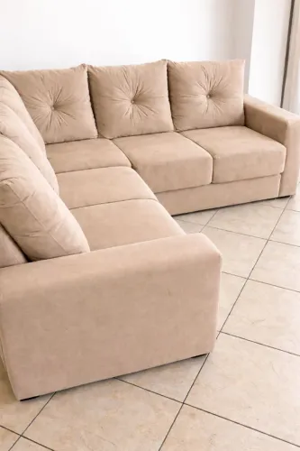 Sofá de Canto 5 Lugares<br>? Apenas R$ 650