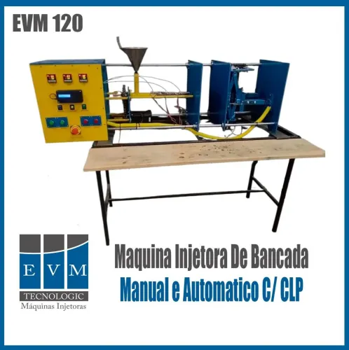 Máquina injetora de bancada