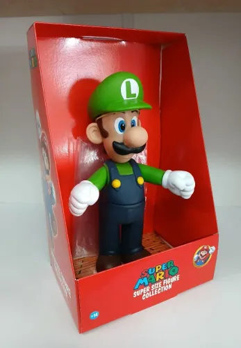 Boneco LUIGI novo na caixa. Aqui na LOJA FABGAMES