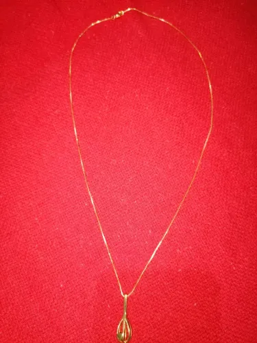 Cordão de banhado a Ouro