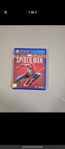  spider-man ps4 Pix ou dinheiro 