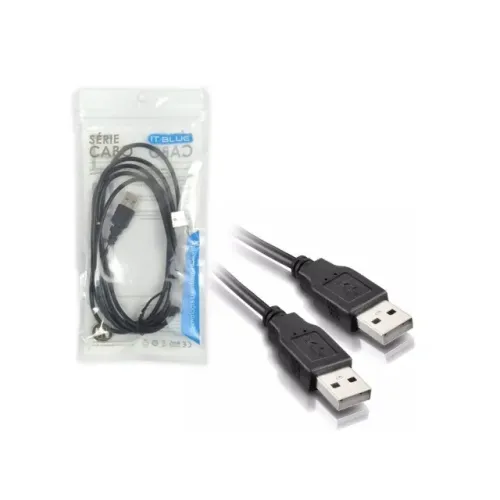 Cabo Extensor USB Macho x Macho 2 Metros
