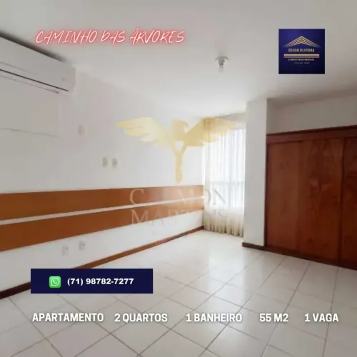 APARTAMENTO 2 QUARTOS, 55M², NO CAMINHO DAS ÁRVORES