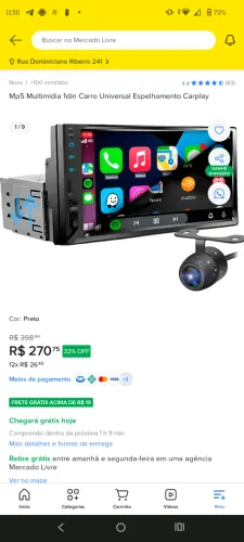 Dvd de carro
