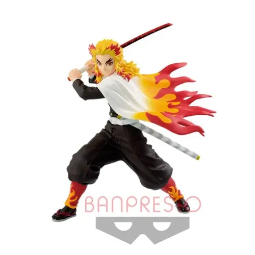 Action Figure Banpresto - Rengoku Kyoujurou - Vibration Stars - Demon Slayer