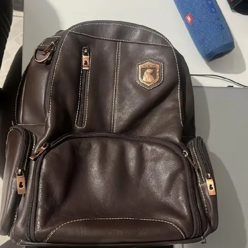 MOCHILA COURO LEGÍTIMO NORDWEG ORIGINAL