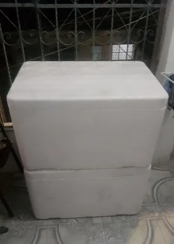 Caixa térmica isopor 120 L