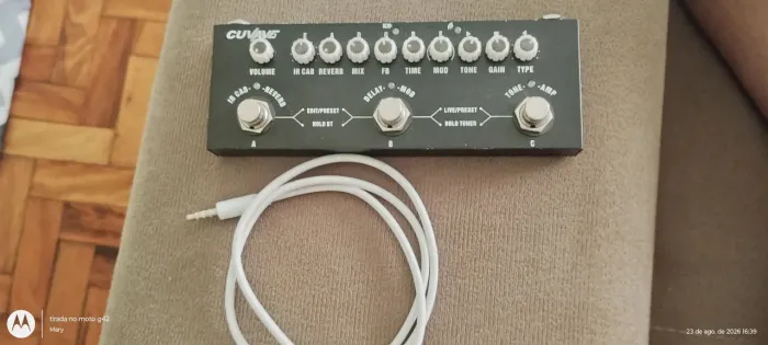 Pedal guitarra cuvave
