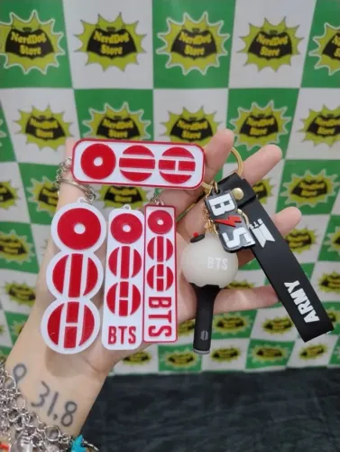 Chaveiros BTS World Tour Arirang - NerdDog Store - Kpop Army Jungkook J-Hope Jimin Jin RM