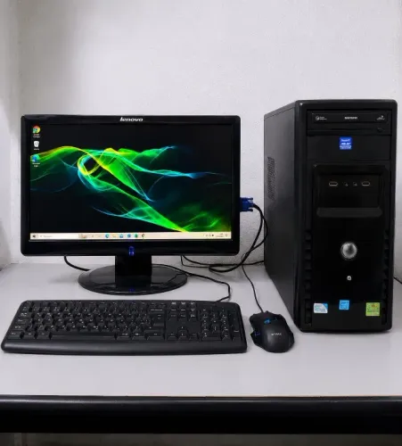 COMPUTADOR COMPLETO 8GB RAM + MONITOR LENOVO + OFFICE