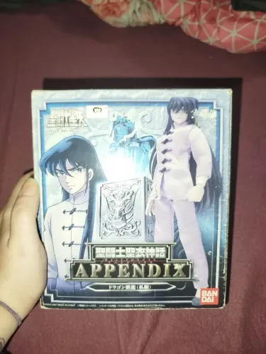 Action Figure Shiryu de dragão Cloth myth appendix (Saint Seiya) os cavaleiros do zodíaco 