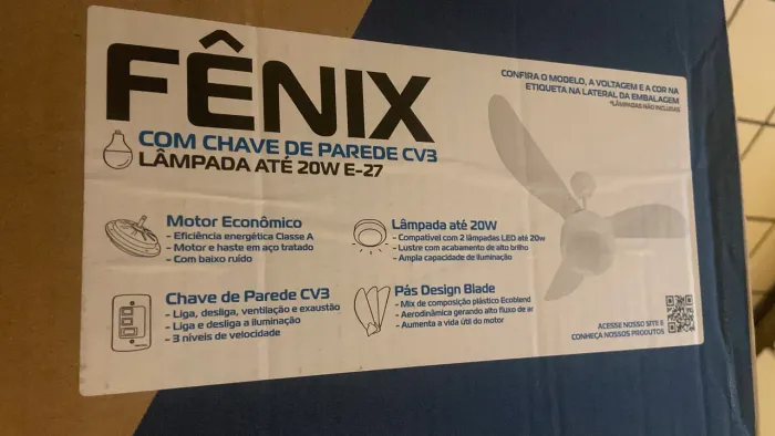 Ventilador NOVO