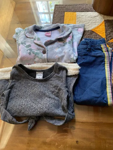 Kit roupas bebê menina 2 anos