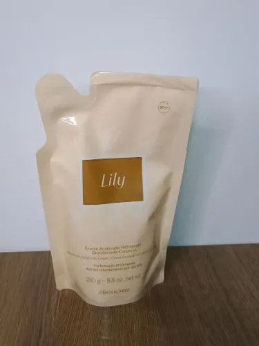 Refil Creme Acetinado Lily 250g - O Boticário
