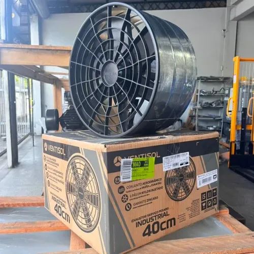 Ventilador Axial Exaustor Industrial 40cm para Ventilação
