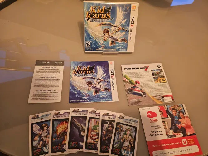 Jogo kid Icarus 3ds completo
