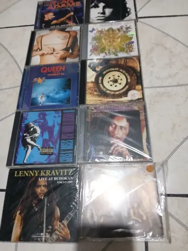Lote cds Rock variados ( conservados)