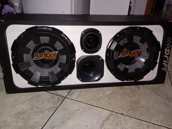 Som automotivo caixa DRAIFT já com o modelo taranps de 400