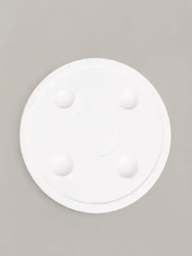 Tampão Mesa náutica em fibra de vidro e gel coat para lancha ou área externa.