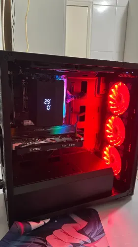 Vendo ou Troco Pc Gamer R5 5600, RX5700 8gb, 1tb SSD NVME, 16gbRam, Corsair TX850w