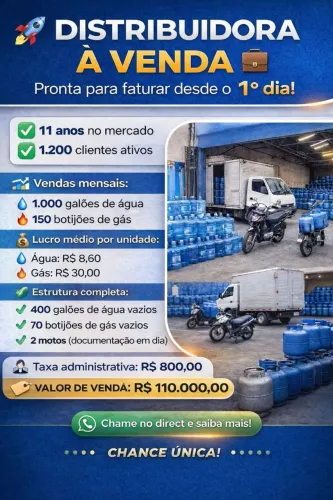 Loja De Agua Região Butantã (Vendida)