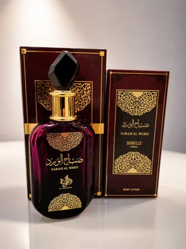 Perfume Sabah Al Ward + Hidratante Sabah Al Ward