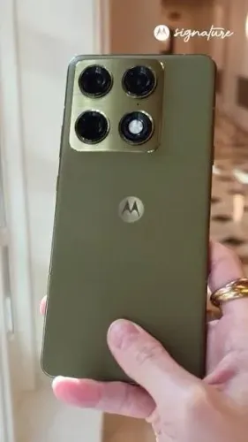 Smartphone Motorola Signature 5G - 512GB 24GB - Lacrado - Verde
