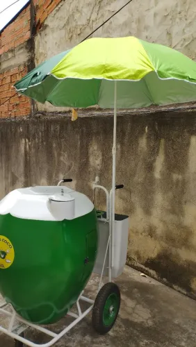 Carrinho de côco 