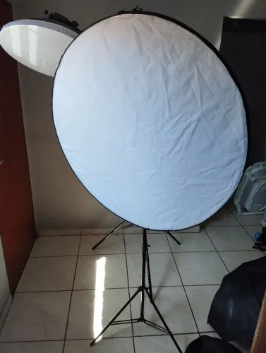 Rebatedor 5 em 1 de 110cm + Tripé com Suporte **FOTOGRAFIA**