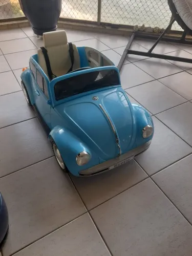 Carrinho elétrico Fusca New Beetle