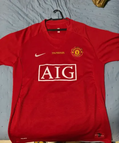 Camisa Manchester United 2008 Retro - Cristiano Ronaldo