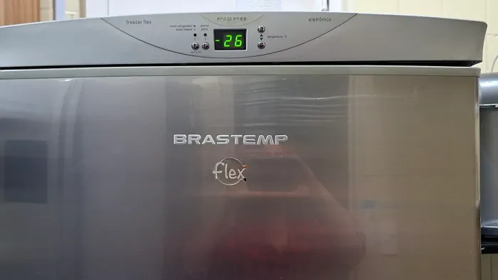 Freezer Brastemp flex 228 litros inox