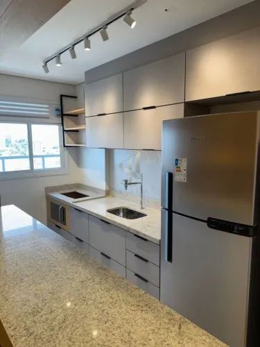 Apartamento com 1 dormitório para alugar, 37 m² por R$ 3.950,00/mês - Jardim Portal da Col