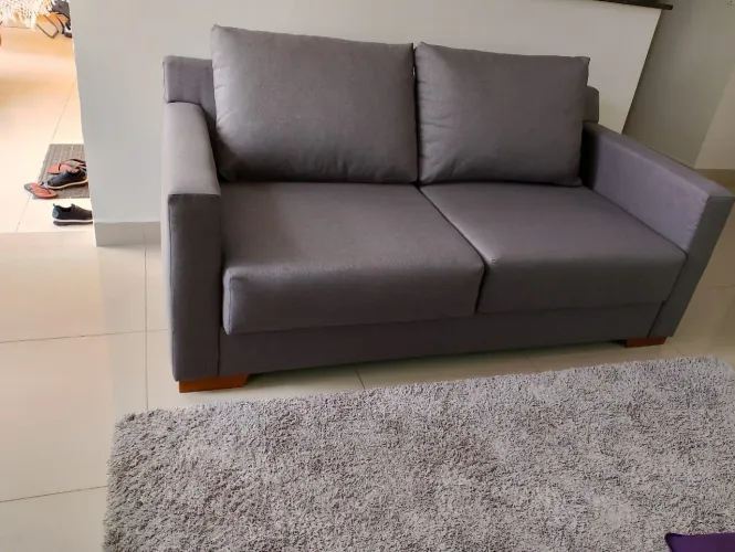 Sofá projetado 