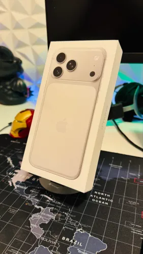 IPhone 17 Pro Max 256GB Silver- Novo