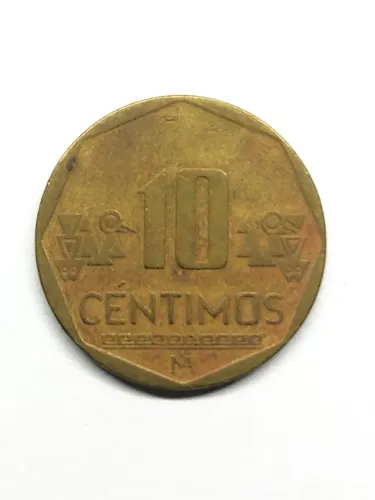 Moeda 10 Céntimos 2006 Peru Mbc (Usado)